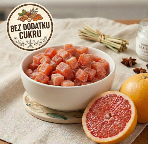 Kostki grejpfrutowe bez dodaktu cukru