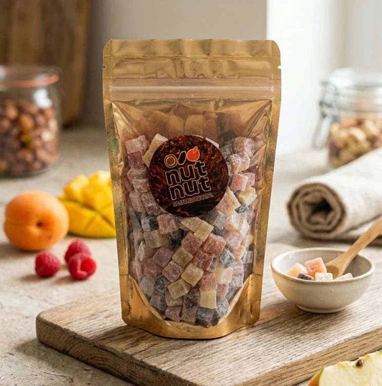 MIX Babci Haliny kostki owocowe bez dodatku cukru 200 g