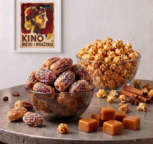 Daktyle o smaku karmelowego popcornu