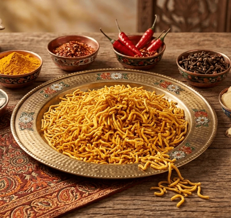 Panjabi Crunch - indyjska przekąska z ciecierzycy